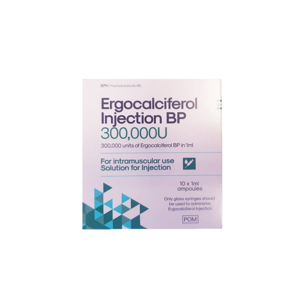 Ergocalciferol 300,000 IU Soln Inj Amp x 10-PDP-1