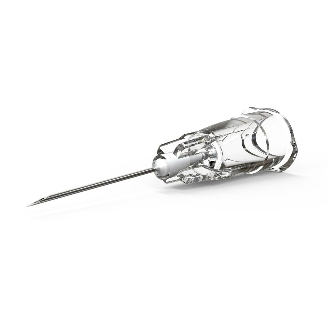 Croma TSK STERiJECT PREMIUM PRC Control Hub Needle 30G x 13mm x 100 - Needle Angle