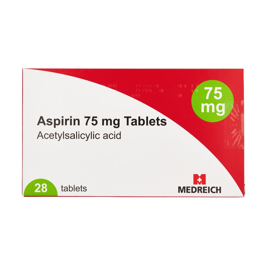 Aspirin Tablets 28 x 75mg