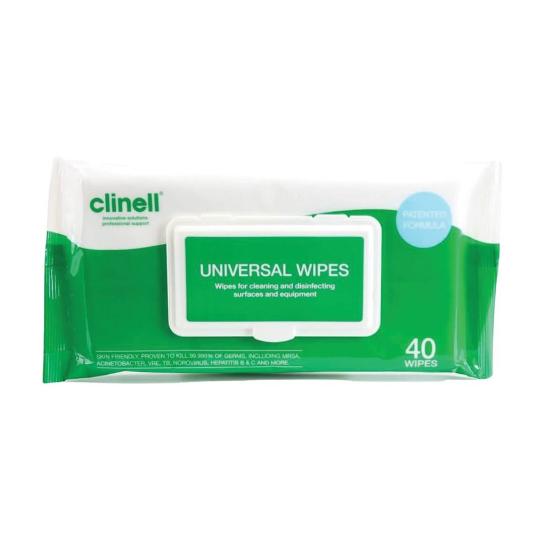 Clinell Universal Wipes (Pack of 40)