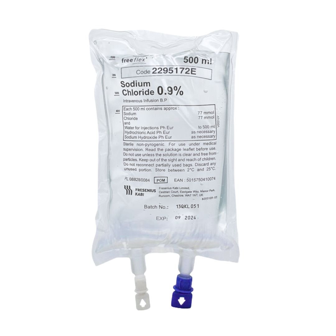 Freeflex Sodium Chloride 0.9% IV Bag 500ml