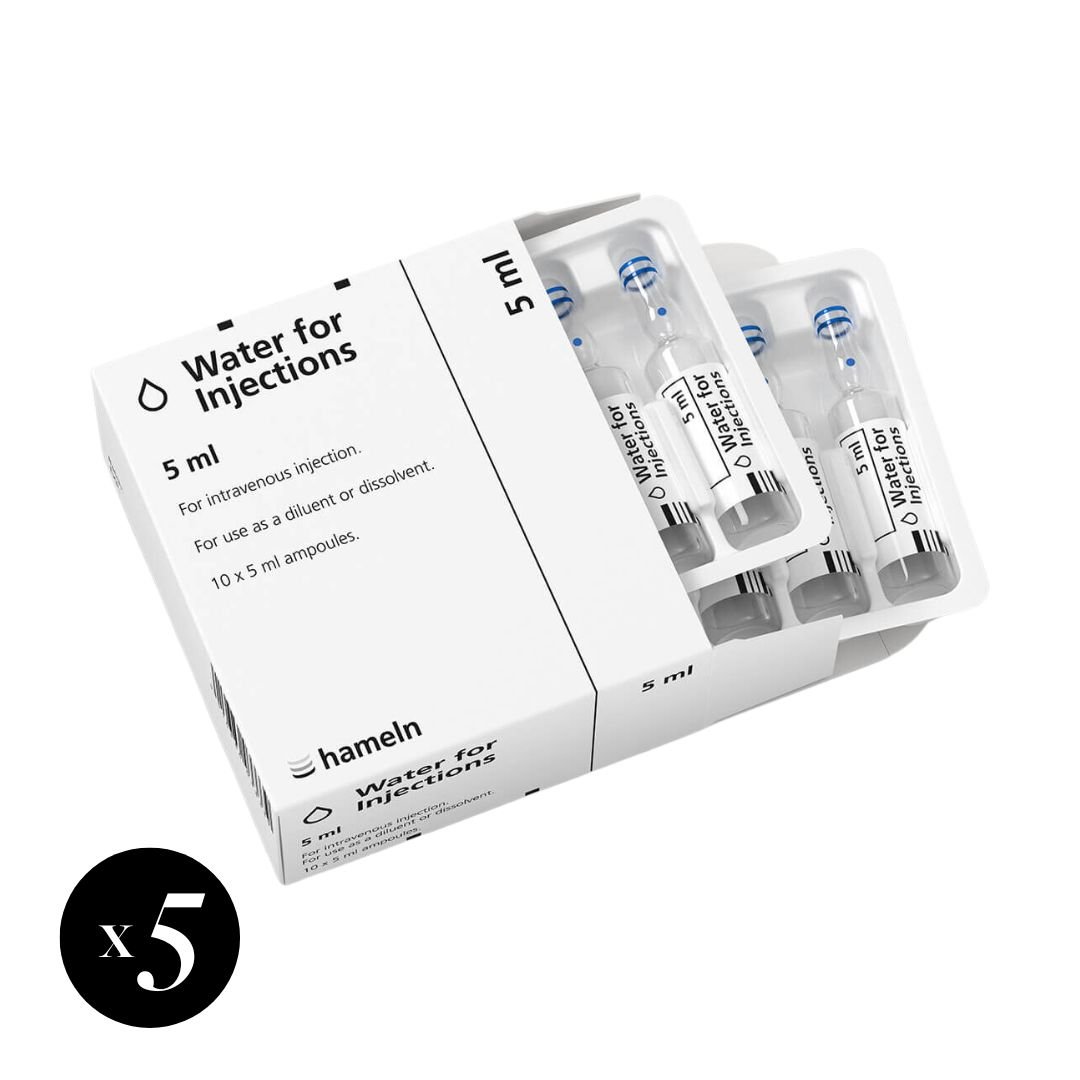Hameln Water for Injections 5 x 5ml