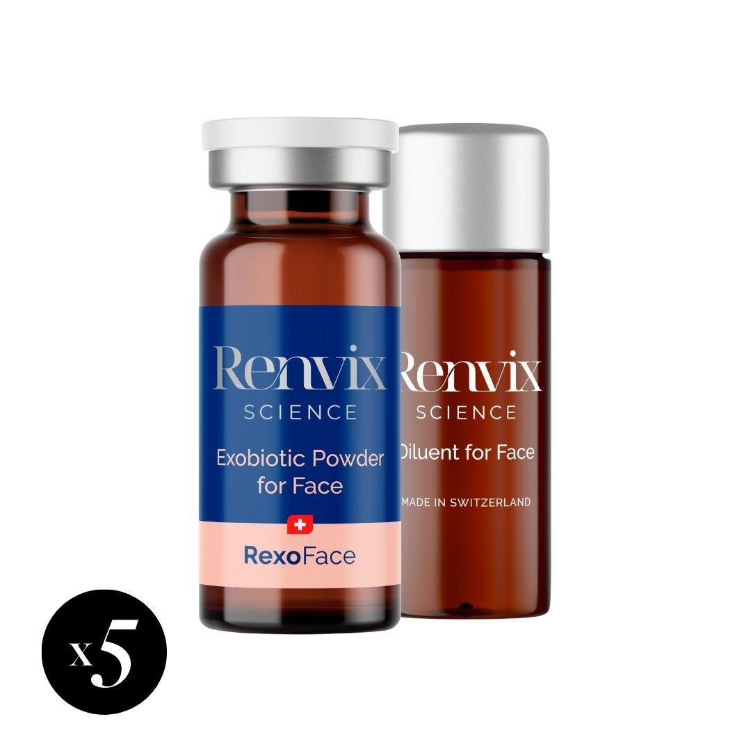 Rexoface Exobiotic Powder & Diluent 5 x 4ml Set