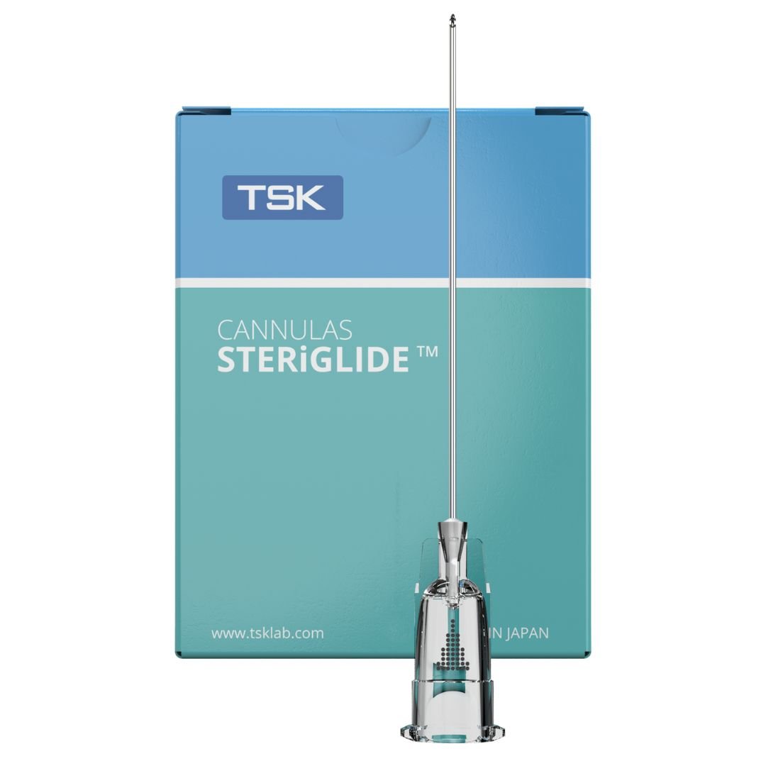 TSK STERIGLIDE Cannulas 22G x 50mm