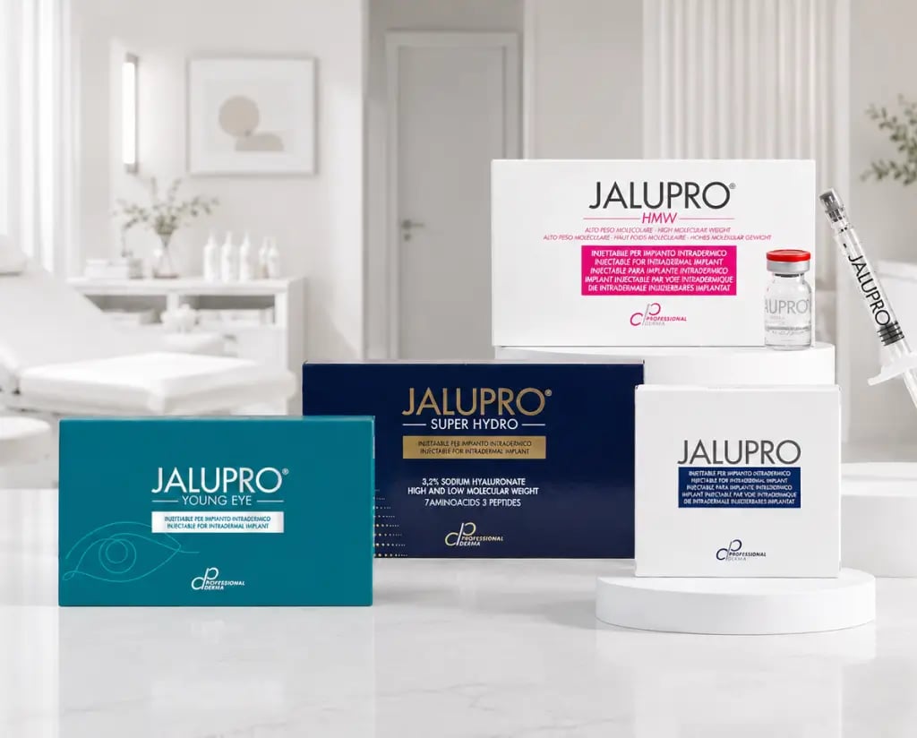 Jalupro products stacked