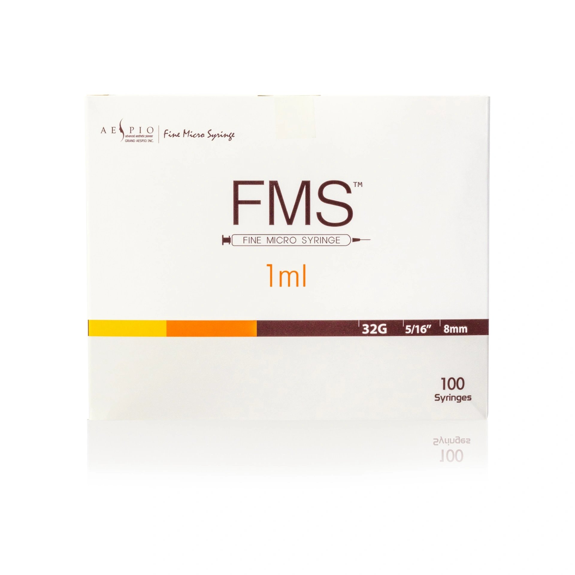 FMS Fine Micro Syringes 8mm x 32G x 100