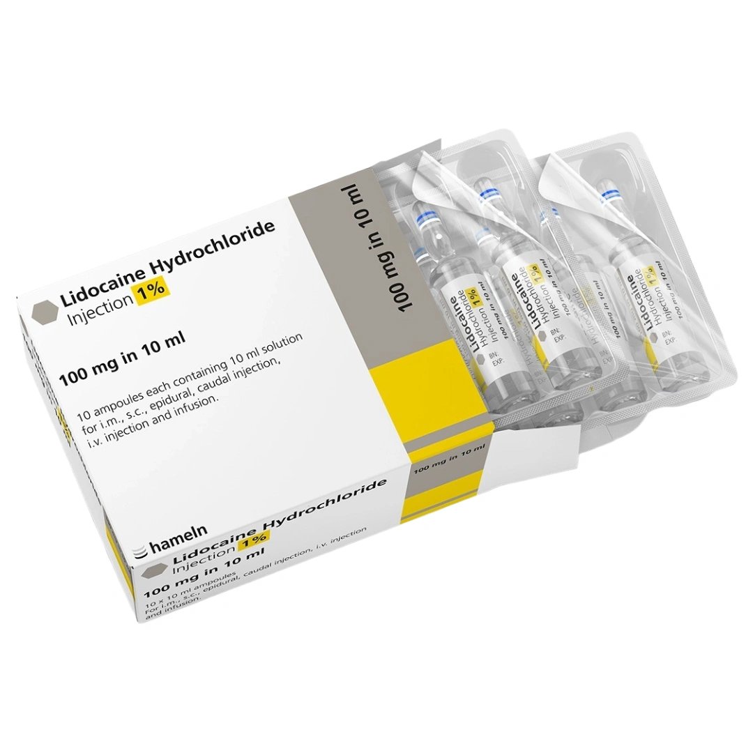 Lidocaine 1% 10 x 10ml