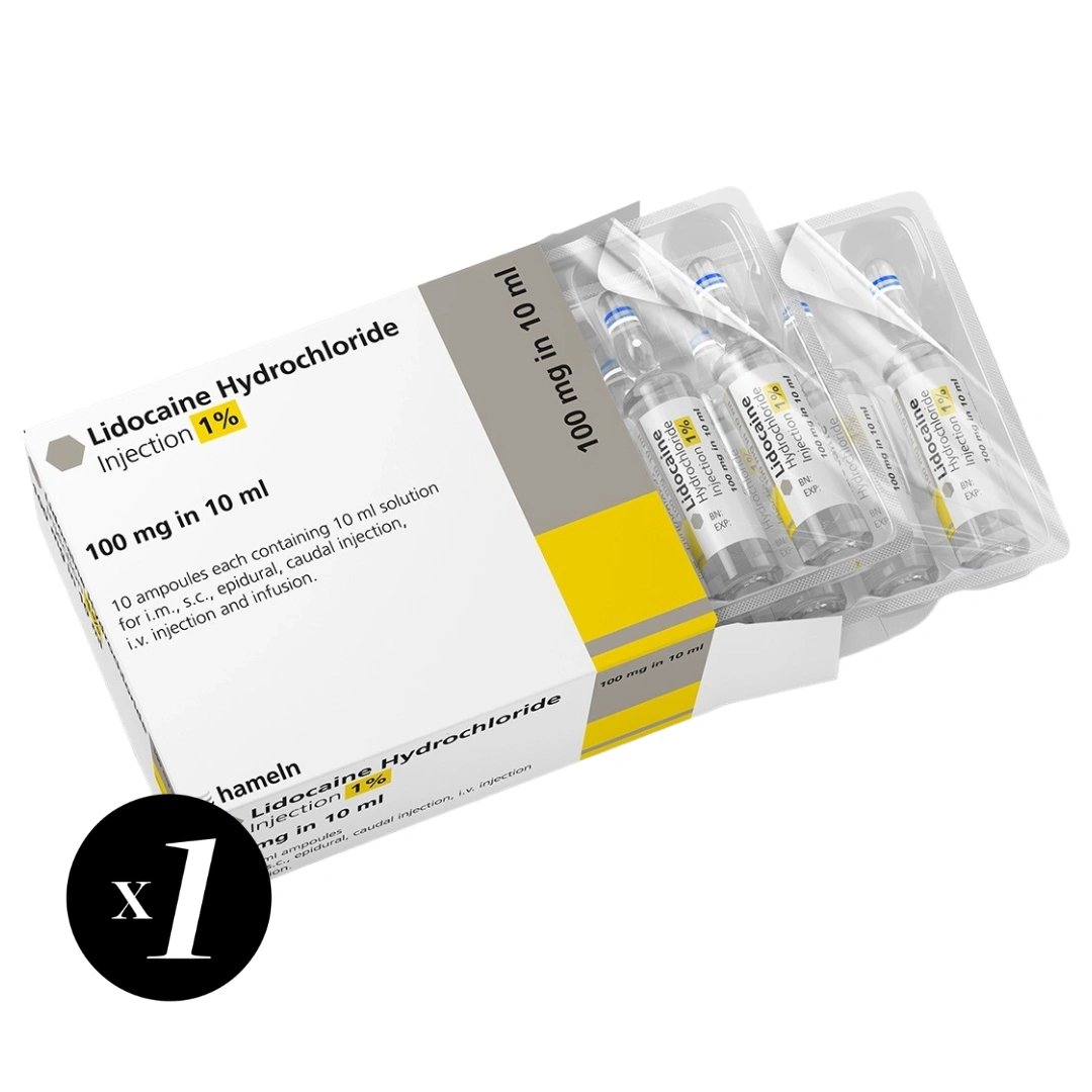 Lidocaine 1% 1 x 10ml