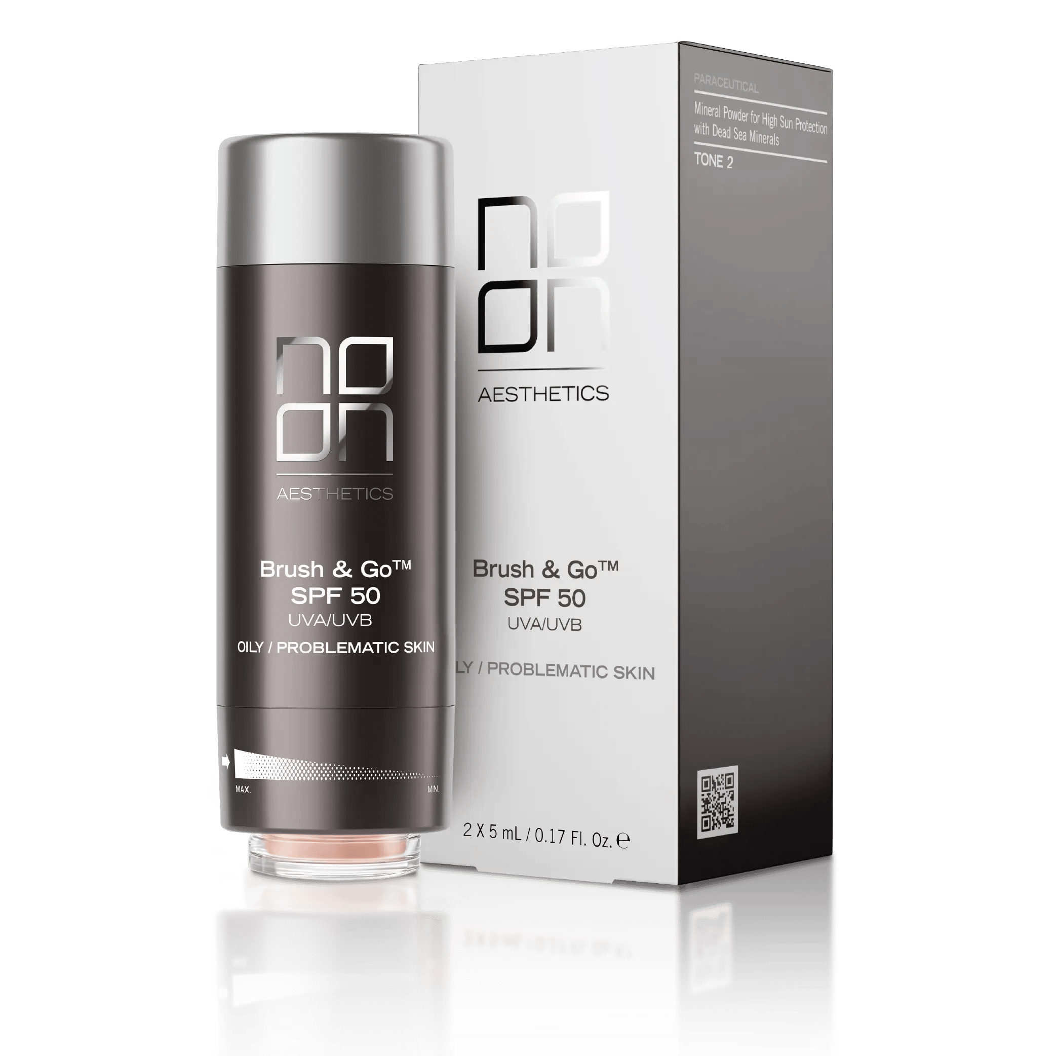 NOON Brush & Go Oily/Problematic Skin Tone 02 2 x 5ml